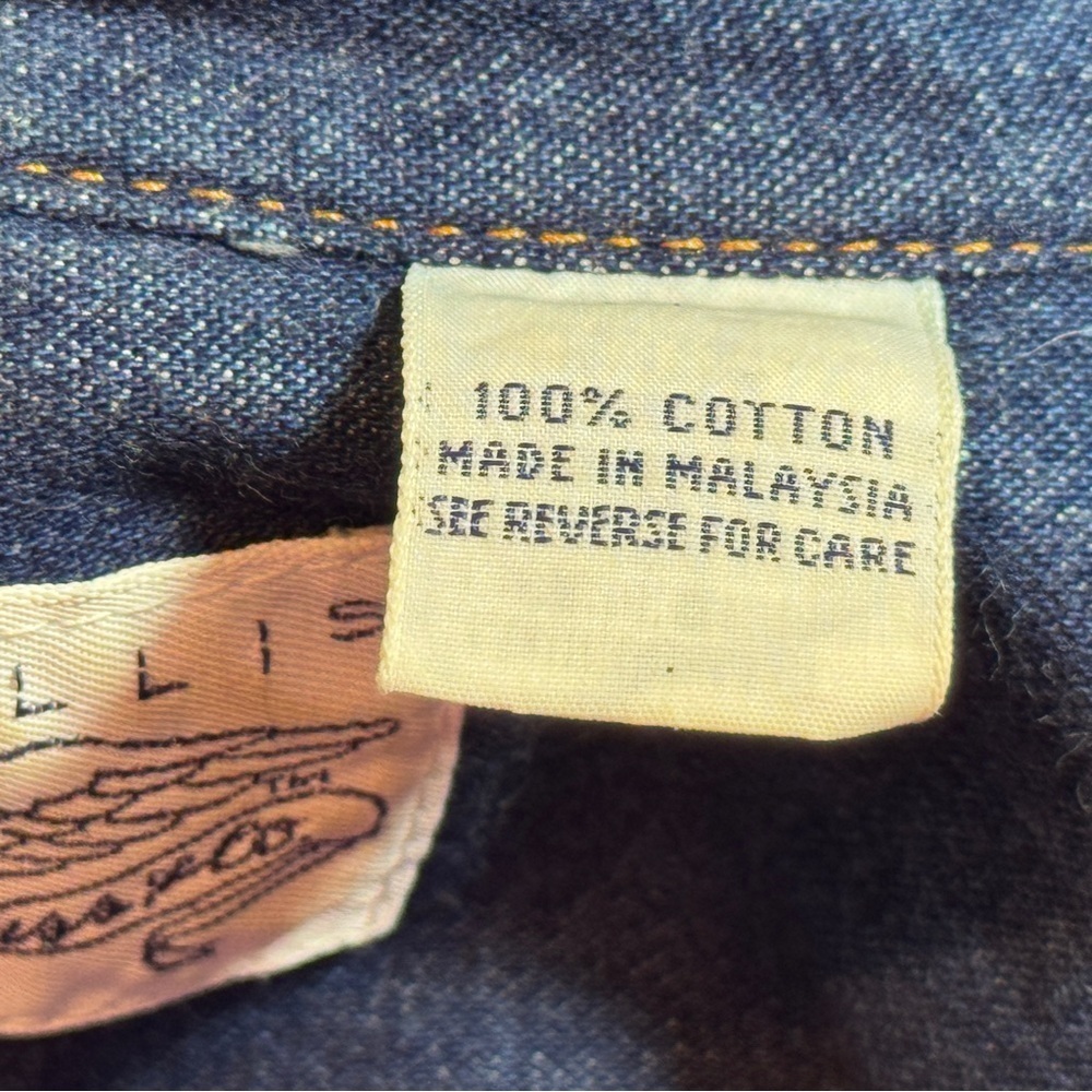 Vintage 80s/90s Perry Ellis America x Levi Strauss Denim Jumpsuit (S) - Picture 16 of 16